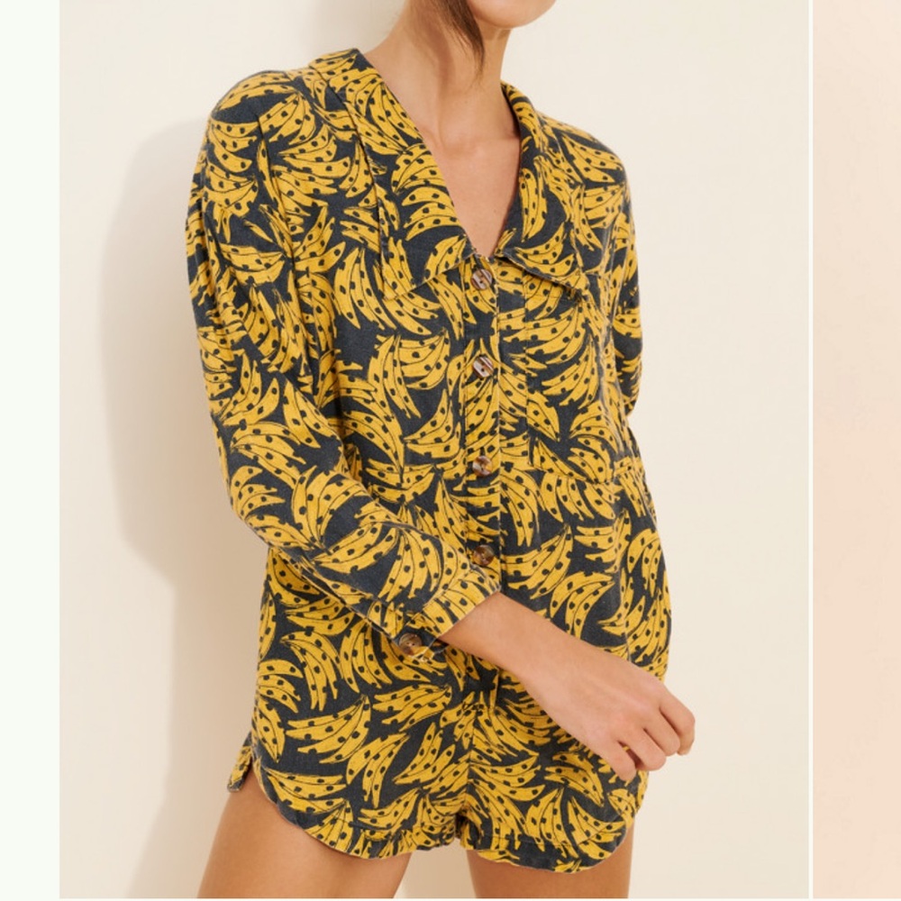 Farm Rio Spotted Banana Romper